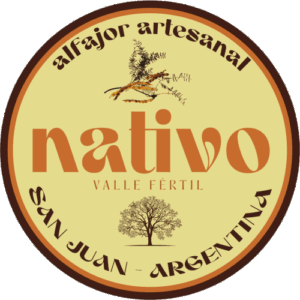 logo alfajores artesanales de algarroba nativo