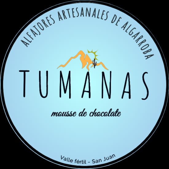 etiqueta alfajor mouse de chocolate las tumanas